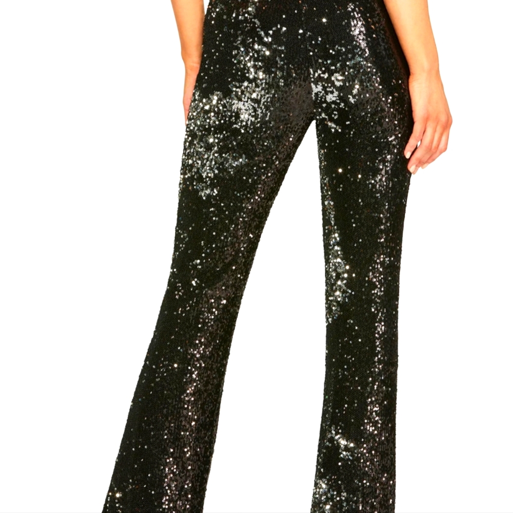 Jessica Simpson Sequin Pullon Flare Pants